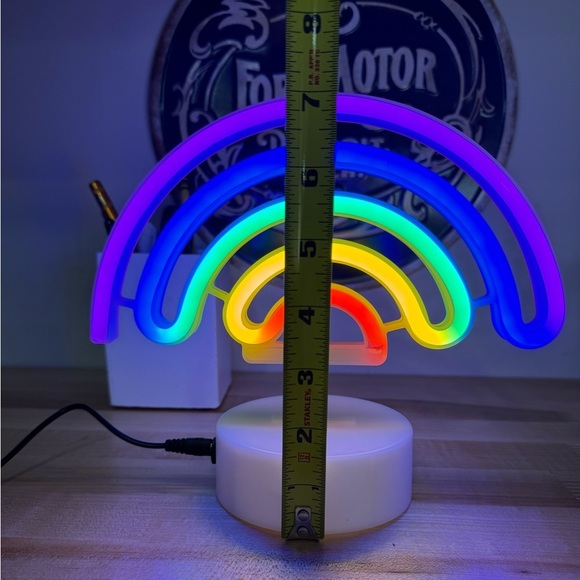 New Neon LED Rainbow Desk Light - Picture 6 of 10